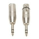 thumbnail image 1 of 1/4 TRS A XLR Macho De 3 Pines, Portátil Profesional 2 Piezas Transmisión De Señal Duradera Sin Pérdidas Adaptador TRS A XLR De 1/4 Pulgadas Para Micrófonos, 1 of 7