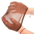thumbnail image 4 of Shisuyan Filet à Cheveux Ballet Marron 6 Pcs 11.8X3.1X0.1In, 4 of 9
