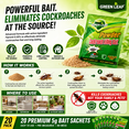 thumbnail image 2 of Roach killer Cockroach Killing Bait Cockroach Killer Pest Control Killing Baits 20 Packs, 2 of 6
