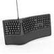 thumbnail image 1 of Teclado ergonómico dividido Wdftyju K9 con reposamuñecas teclado con cable de 110 teclas, 1 of 9