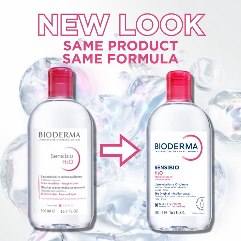 Bioderma Sensibio H2O Micellar Water Makeup Remover for Sensitive