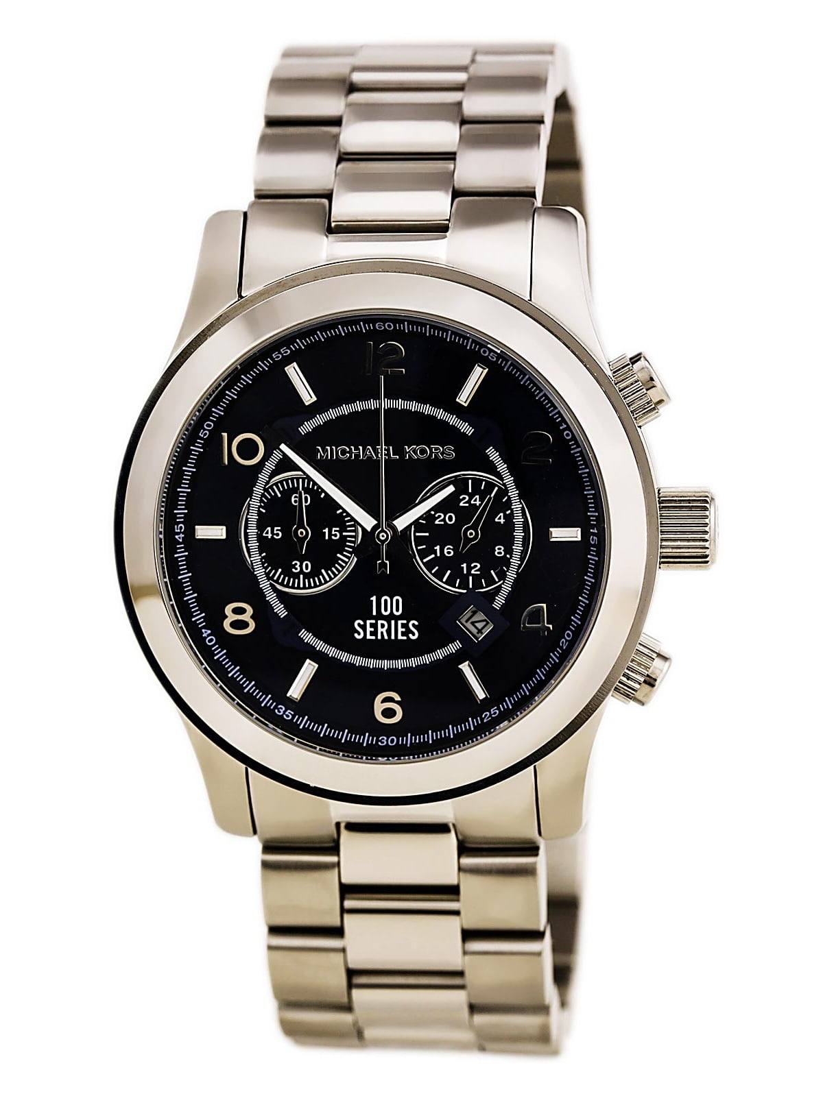 Navy Blue Dial Chrono Oversized Watch 
