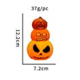 thumbnail image 2 of Lámpara Calabaza Halloween Iluminada Accesorios Linterna Juguete LED Calabazas Apiladas, 2 of 4