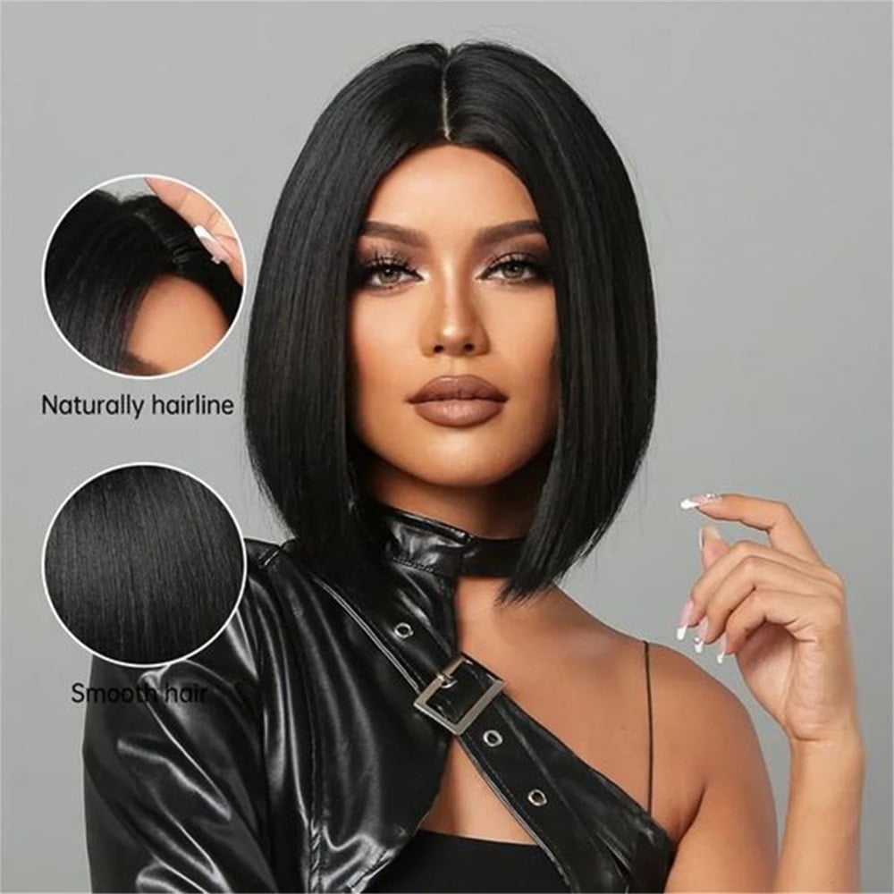 Wigs Human Hair Pre Cut No Glue 6*4 Lace Closure Bone Straight Wigs Pre Plucked