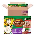 thumbnail image 1 of Pañal Autoajustable Kiddies Explorers Etapa 5 160 piezas, 1 of 4