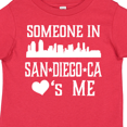 thumbnail image 4 of Inktastic San Diego Someone Loves Me Skyline Boys or Girls Toddler T-Shirt, 4 of 5