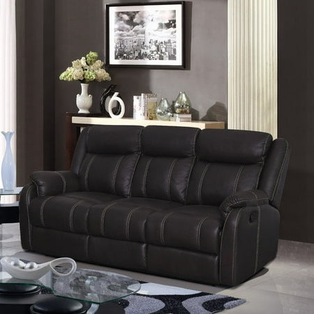 Global Furniture USA Gin Rummy Seal Reclining Sofa