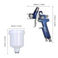 thumbnail image 4 of 1.0mm Mini HVLP Air Sprayer Airbrush Kit Touch-Up Paint Spraying Tool Gravity-Feed Air Brush Set, 4 of 8