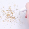 thumbnail image 3 of Baohd Stylo à Pointer en Perles d'Acier Multi-Fonction Manucure Or 0.8mm, 3 of 6