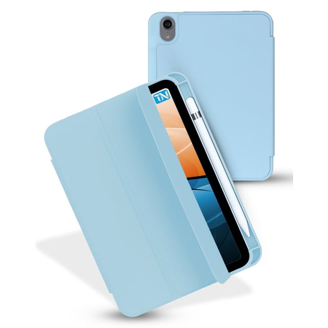 Funda Teknet Folder Silicon para iPad Mini 6 Porta pencil