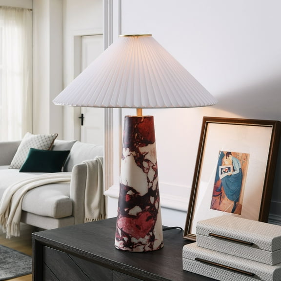Nera Table Lamp in Red