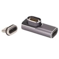 thumbnail image 2 of Tipo C Hembra A Tipo C Macho, Adaptador Magnético USB C Conveniente Práctico Para Habitación Para El Hogar Para La Oficina ANGGREK Codo, 2 of 8