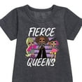 thumbnail image 2 of LOL OMG! Fashion Dolls - Fierce Queens - Toddler & Youth Girls Fleece Dress, 2 of 4