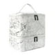 thumbnail image 2 of Estuche portátil de doble capa para transportar esmaltes de uñas y secador de uñas. blanco, 2 of 9