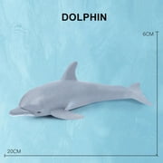 Simulation Marine Sea Life Whale Figurines Shark Cachalot Action Figures Ocean Animal Model Dolphin Hammerhead Educational Toys