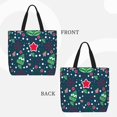 thumbnail image 2 of Easygdp Christmas Bolsa Tote para Mujer, Bolso de Hombro para Trabajo, Playa, Viajes, Compras y Supermercado, 2 of 7