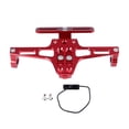 thumbnail image 1 of Adjustable License Plate Frame with Light Aluminum Alloy Mudguard Eliminator Kit for Motorcycle Modification, 1 of 5