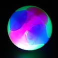 thumbnail image 3 of Pet Shining Dog Chew Ball Rubber Colorful Bite Resistant Grind Tooth Educational Toy, 3 of 14