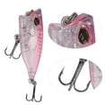 thumbnail image 4 of 3.5g Plastic Artificial Lures, 5Pcs Mini Popper Floating Fishing Baits Lures Fishing Tackle Accessory, 4 of 8
