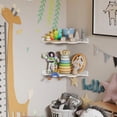 thumbnail image 6 of 3pcs White Shelves Cloud Floating Corner Shelves Cloud Corner Wall Shelves, 6 of 8