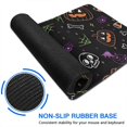 thumbnail image 6 of Long Mouse Pads for Desk,Halloween Colorful Spooky Elements Desk Mats on Top Of Desks, Desk Mouse Pad Extra Large with 3mm Non-Slip Base and Stitched Edge for Gaming,Office,Work,Home 47.3"x23.6", 6 of 6