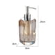 thumbnail image 2 of Dispensador de jabón líquido de alta gama for loción, champú y gel de baño, botella vacía, dispensador de jabón de lujo con luz de cristal, 2 of 5