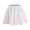 White, variant on TiaoBug Kids Girls Sparkle Metallic Skirt Flared Pleated A-Line Mini Skater Ballet Jazz Dance Skirt Light Purple 13-14