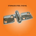 thumbnail image 1 of stanreset Charnière en Acier Inoxydable Marine Charnières Robustes 6 Trous Connecteur Bateau Pont RV Composants Raccords Raccords, 1 of 7