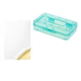 thumbnail image 3 of ufehgfjh Pencil Box Office Supplies Stationery Box Plastic Clear Transparent Case Large Capacity Organizer for Desk Accessories Storage for Plastic Case, 3 of 8