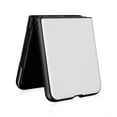 thumbnail image 5 of Allytechgroup Minimalist Back Cover Phone Case for Motorola Moto Razr 2025 6.9", Ultra Slim Fit Lightweight Shockproof Anti-Scratch PU Leather PC Back Shell for Women Men,White, 5 of 8