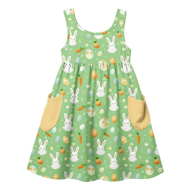 LOVZFMLL Jupe Débardeur d'Été pour Filles Style Occidental Jupe Princesse Robe Brodée Ajourée pour Filles Été