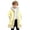 Yellow, variant on Playtopia Jackets For Boys Boys Winter Coat Hooded FleeceâLined Cloak Long Embroidered OpenâFront Boys Outerwear 1 Piece Sizes 110 120 130 140 150 160