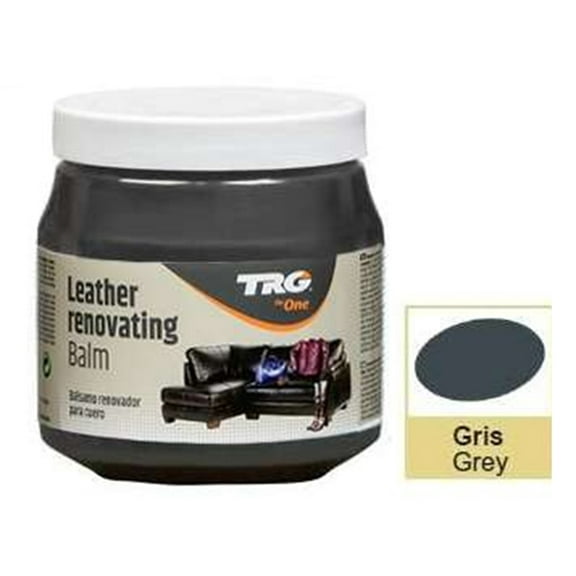 TRG Grey Large Leather Conditioner - best leather cleaner and conditioner for large products such as leather sofa or leather car seat.