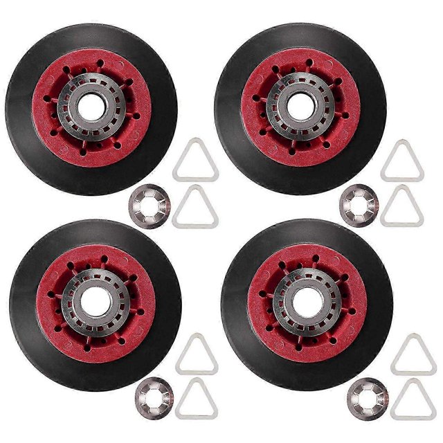 4PCS 8536974 Dryer Drum Fit for , - Replaces 8536974, 8536973, W10314171, WPW10314173, PS11752609