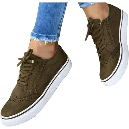 

Women s Fashion Sneakers Lace Up Breathe Mesh Walking Shoes Women Fashion Sneakers Comfort Wedge Platform Loafer Shoe