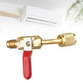 thumbnail image 6 of Air Conditioning Refrigerant 1/4 Male Safety Adapter Air Conditioner Ball Red, 6 of 8