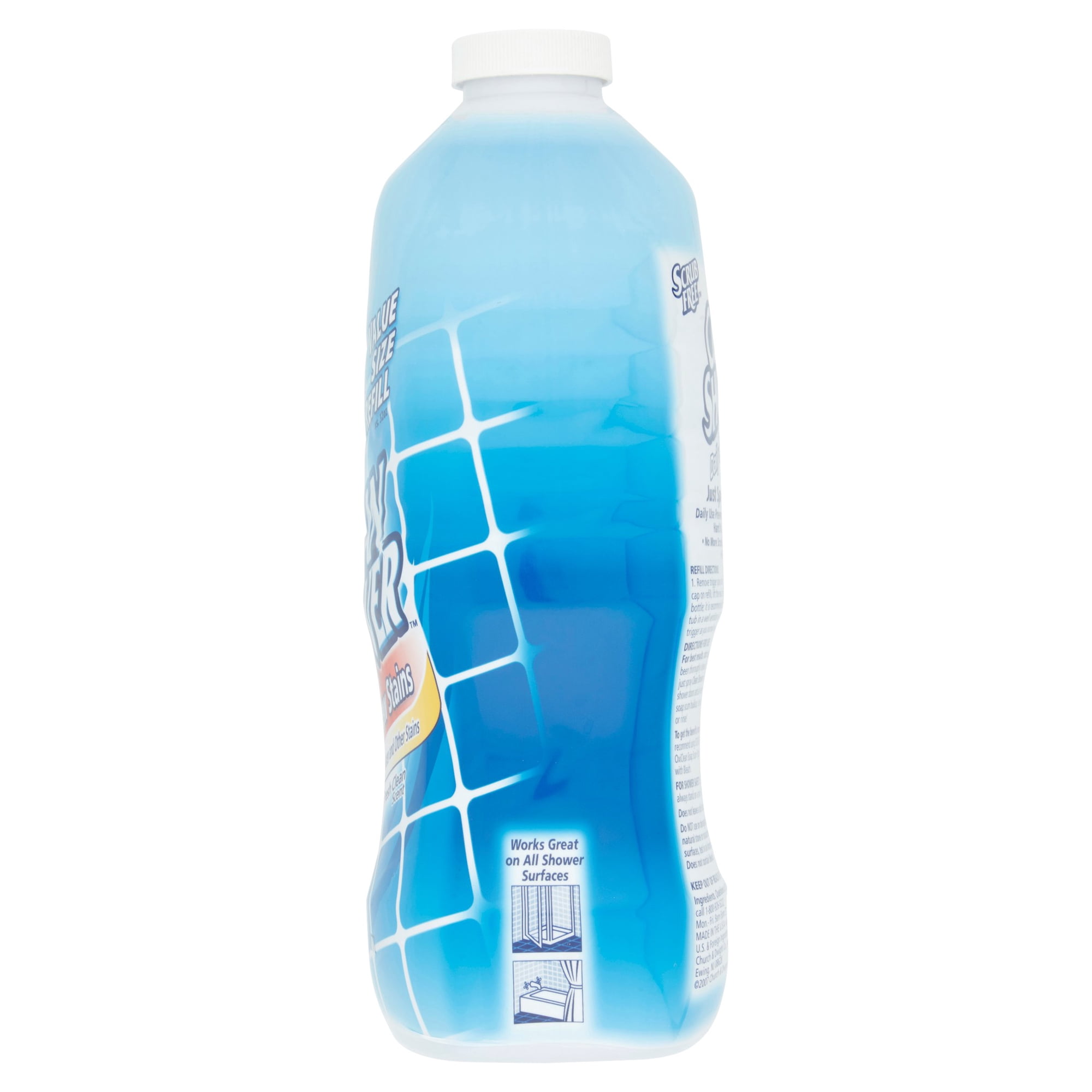 Clean Shower Daily Shower Cleaner Refill 60 Fl Oz Walmart Com Walmart Com