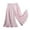 Pink, variant on Ruyang Toddler Baby Girls Soft Cotton Linen Wide Leg Pants Ruffled Cropped Pants Flowy Casual Palazzo Pants Summer Fall