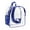 Blue, variant on LSLJS Clear Bookbags Transparent Backpack Beach Bag Backpack for School, Work, Travel, Festival