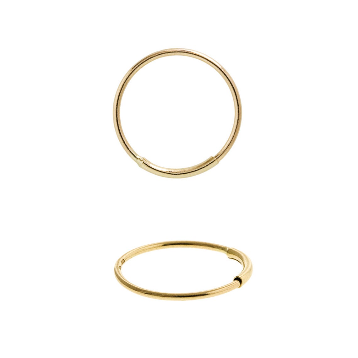 20 Gauge Mudder Nose Ring Hoop Cartilage Hoop Body Jewelry Piercing for Ear Cartilage Lip Nose 10 Piece