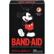 Band-Aid Brand Adhesive Bandages, Mickey Mouse Assorted Sizes 20 ct