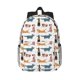 thumbnail image 1 of Disketp Dogs Pug Mochila Escolar de 15 Pulgadas, Mochila Ligera para Estudiantes, Viajes y Trabajo, Cómoda y Resistente para el Uso Diario, 1 of 6