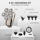 thumbnail image 4 of Afeitadoras de cabeza 7D SEJOY para hombres calvos inalámbrica 5 en 1 pantalla LED, 4 of 10