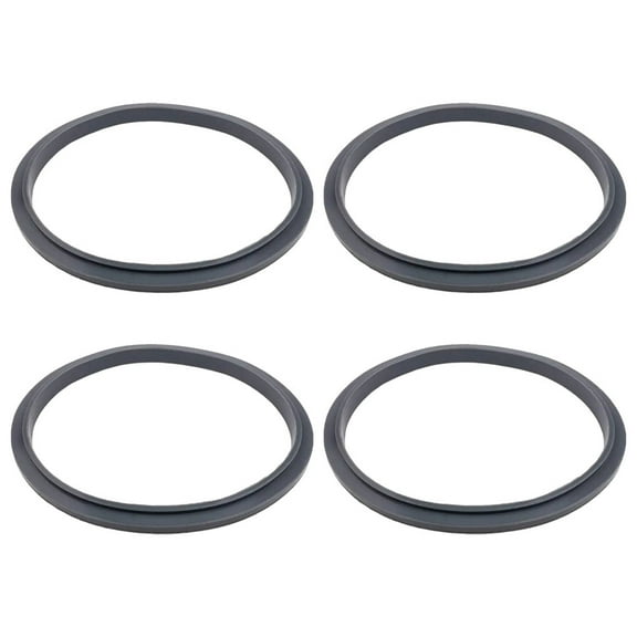 Recardis 4pcs Juicer Mixer Seal Rings Replacement Parts Juicer Gaskets Supply