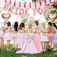 thumbnail image 6 of Rose Gold Bachelorette Party Decorations, Bride to Be Bridal Shower Balloon Set, Pink White and Rose Gold Confetti Balloons with Diamond Ring and Heart Balloons for Engagement and Wedding, 6 of 6