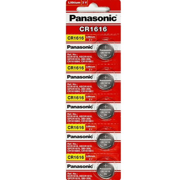 Pansonic CR1616 Lithium Coin Cell Battery (15 Batteries)