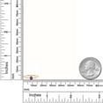 thumbnail image 3 of Gem Stone King 10K Yellow Gold Purple Amethyst Solitaire Engagement Ring for Women (0.16 Cttw, Round 3.5MM, Gemstone February Birthstone, Size 9), 3 of 4