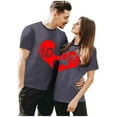 thumbnail image 7 of CAIXIA His and Hers Matching Shirts for Couples, Valentine's Day Matching T Shirts, Anniversary Shirts For Married Couples,Men/L, 7 of 7