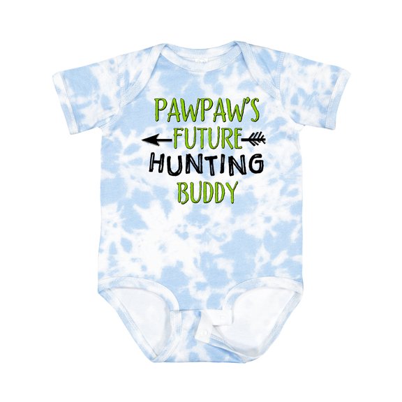 Inktastic Pawpaws Future Hunting Buddy Boys or Girls Baby Bodysuit