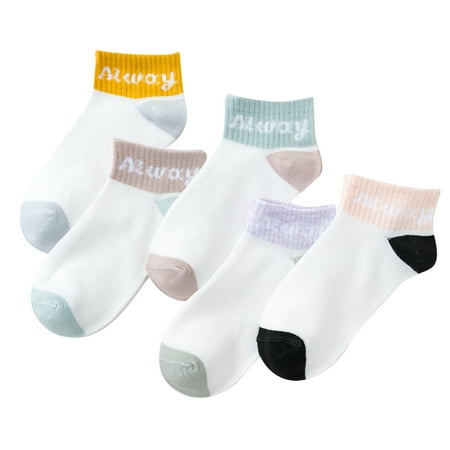 

Heiheiup 5 Pairs Print Socks For Women Men Girls Series Print Colorful Pattern Novelty Cute Unisex Socks Thick Socks Women